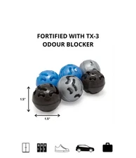 Moneysworth and Best Odor Destroying Scented Sneaker Balls (6 Piece)