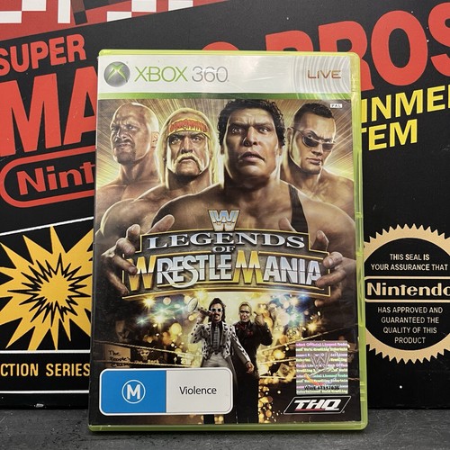 WWE Legends Of Wrestlemania Microsoft Xbox 360 PAL TESTED FREE TRACKED POSTAGE - Picture 2 of 10