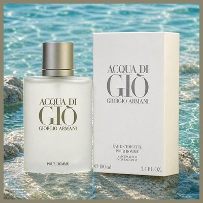 Giorgio Armani Acqua Di Gio Eau de Toilette Men 3.4oz - Brand New