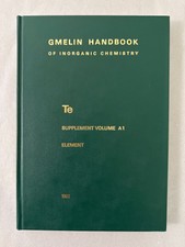 Te. Tellurium. Supplement, volume A 1: Recove...