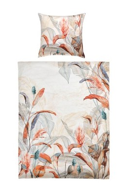 casa NOVA Bettwäsche FRANZISKA Satin BT 135x200 cm bunt Bettbezug