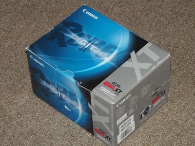 NEW Canon Eos Rebel XT 8 MP Digital SLR Camera with EF-S 18-55mm Lens