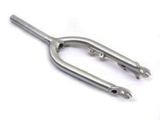 Echo Urban 20" Aluminium Trials Bike Forks - 1  1/8" - Disc Mount - 4 Bolt Mount