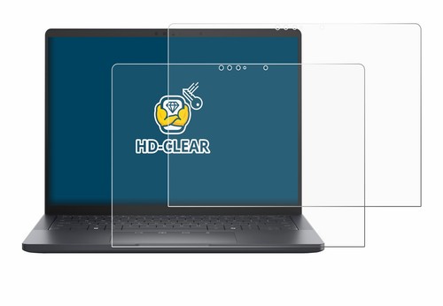 2x Display Schutz Folie für Dell Pro 13 Premium Zubehör Transparent - Afbeelding 2 van 6