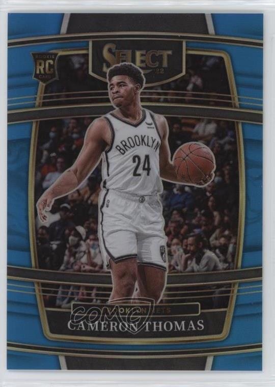 2021-22 Panini Select Concourse Light Blue Prizm 9/299 Cameron Thomas #21 19cx