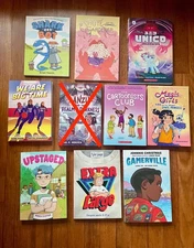 Children's Graphic Novel / Comic Books (9 Options) — ONE, Brand New, Tween/Teens