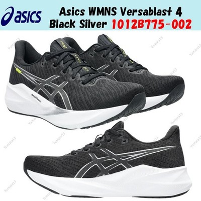 Asics WMNS Versablast 4 Black Silver 1012B775-002 Women's Size