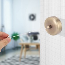 (Green Bronze)Retracting Clothes Line Rope String Stainless Steel Clothes Dryer