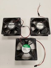 DC Fan 24V .4A / .45A Brushless 4-3/4" 120mm - Adda Nidec - 3 pcs - Tested