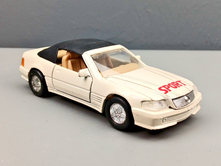 WELLY 9035 MERCEDES BENZ 500SL PULLBACK | eBay