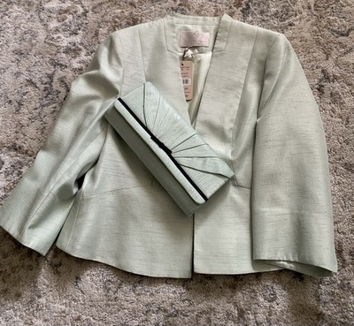 Blazer Jacques Vert lindgrün Neu passende Clutch Neu