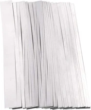 50Pcs 0.2X8x100mm Pure Nickel Strip For Battery Welding And Soldering