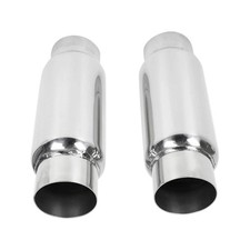 Universal Stainless Steel Exhaust Muffler Resonator 3inlet3outlet For Cars Universal Stainless Steel Exhaust Muffler Resonator 3inlet3outlet For Cars