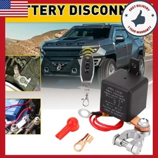 1X Wireless Remote Control Battery Disconnect Cut Off Isolator Switch Master 12V