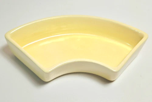 VINTAGE IVORY FIESTA Relish Tray insert - Fiestaware - NO ISSUES, Marked/signed