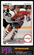 John Druce 1990-91 Upper Deck #371 Washington Capitals Rookie