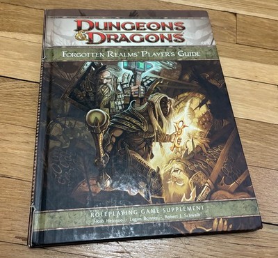 Dungeons & Dragons: Forgotten Realms Player's Guide HC 4e Original