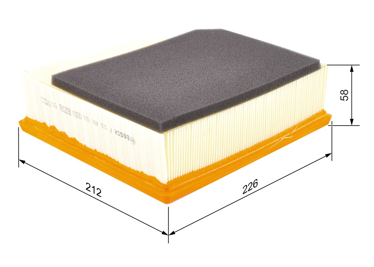 BOSCH-OE F 026 400 026 Air Filter for VOLVO