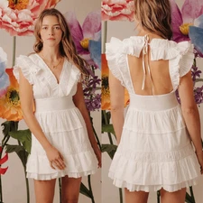 NWOT  love the label Maribel dress in pink, XS $335 A32