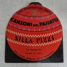 45 Giri 7" A72V-0019 Nilla Pizzi – Canzoni Del Passato Pallina di Natale raro