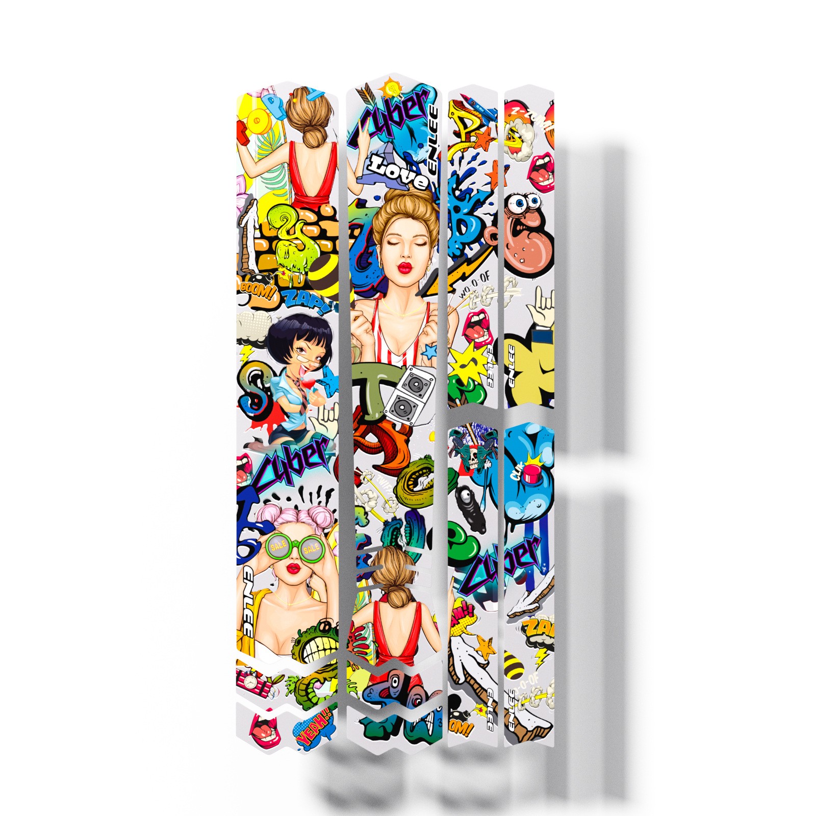Down Tube Protective Stickers Mountain Bike Frame Diy Decora