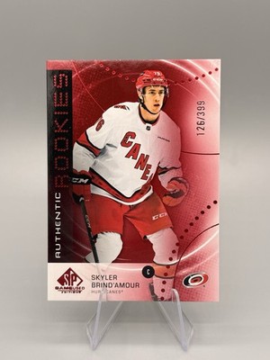Upper Deck SP Game Used Skyler Brind'Amour Rookie Red /399 Hurricanes