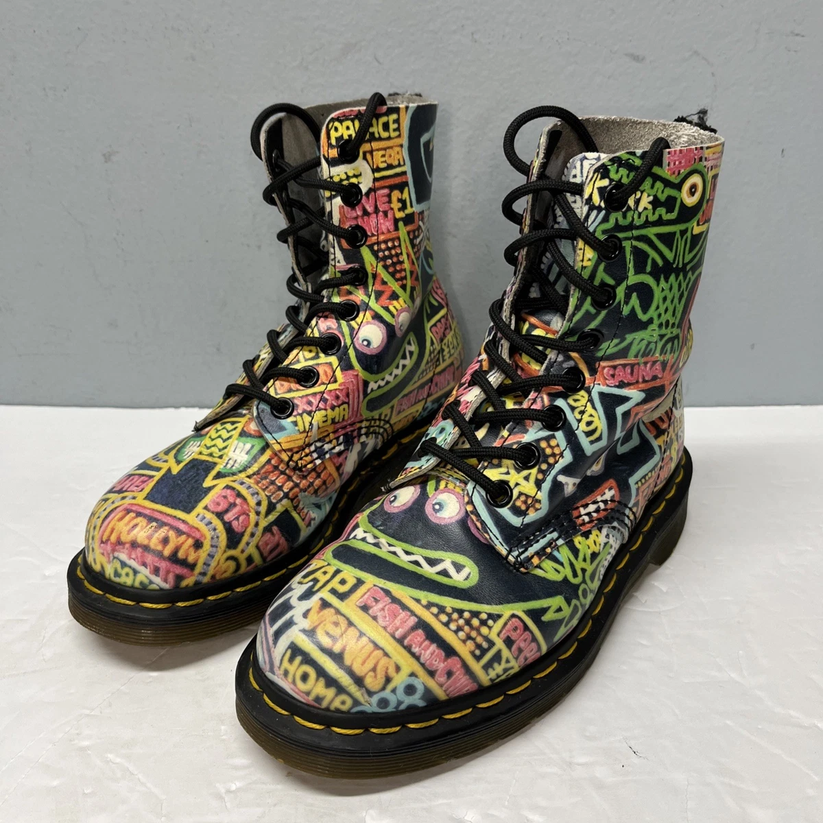 Dr. Martens Pascal Multicolor Boots for Women for sale | eBay