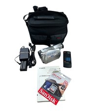 Canon ZR65MC NTSC MiniDV Camcorder with Remote, Battery Power Adapter in Bag