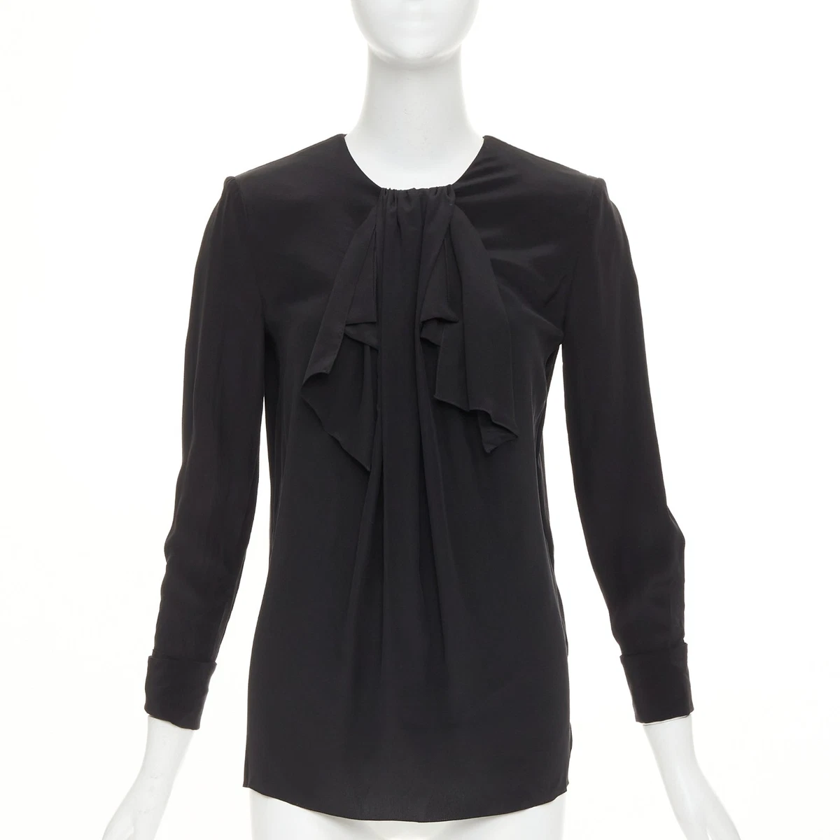 Saint Laurent Silk Solid Tops for Women for sale | eBay