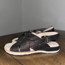 NEW ! Amalfi By Rangoni Black & Gold Size 5.5...