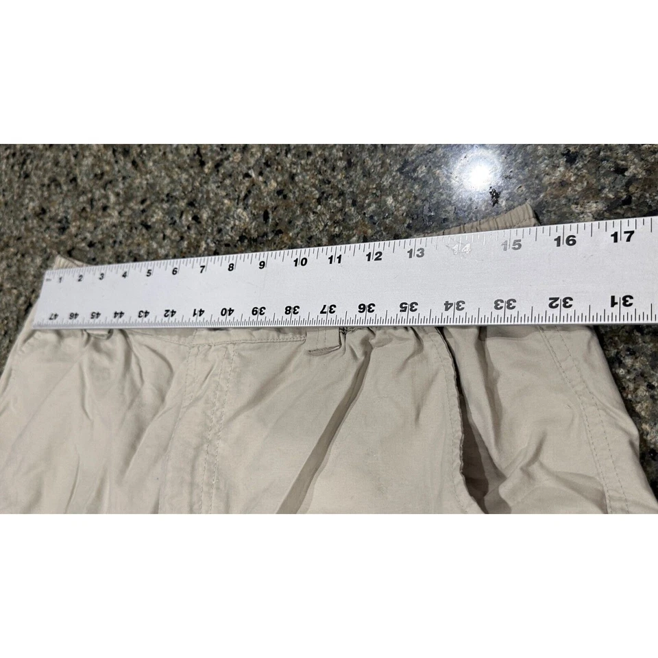 Columbia GRT Cargo Nylon Shorts Mens Size M Beige Outdoor Gorpcore Lightweight - Image 3 of 4