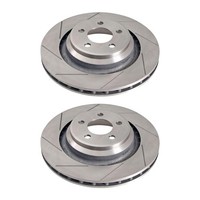 2 Bremsscheiben Geschlitzt Ø 350 Mm 28 Mm A.B.S. FüR U.A. Chrysler 300C