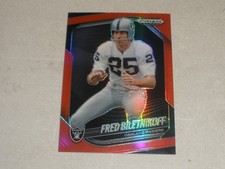 2025 Panini Prizm Black Red Prizm #109 Fred Biletnikoff 178/299