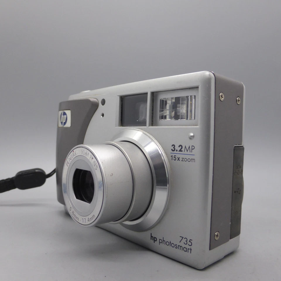 HP Digital Camera Photosmart 735 3.2MP Silver Tested - Image 2 of 4