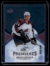 2017-18 Upper Deck ICE Premieres Rookie Anton Lindholm RC 858/999 #131