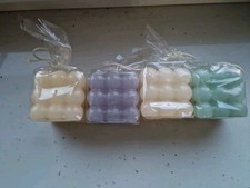 Bubble Kerzen 6x6cm 4 Stück