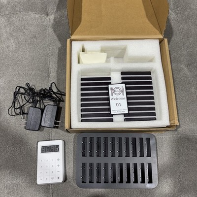 New AGJ Restaurant Pager Wireless Calling System with 20 Beepers BCT-9102