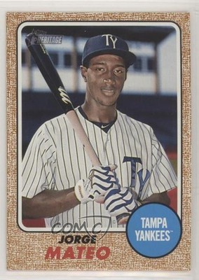 2017 Topps Heritage Minor League Edition Short Prints Jorge Mateo #210 5n0