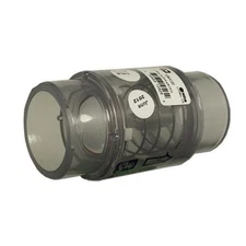 Flo Control 1050-C20 1.5 in. Air Check Valve Assembly - Clear