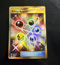Pokemon Company Energy Recycler 143/131 SM Forbidden Light Holo Secret Rare EN
