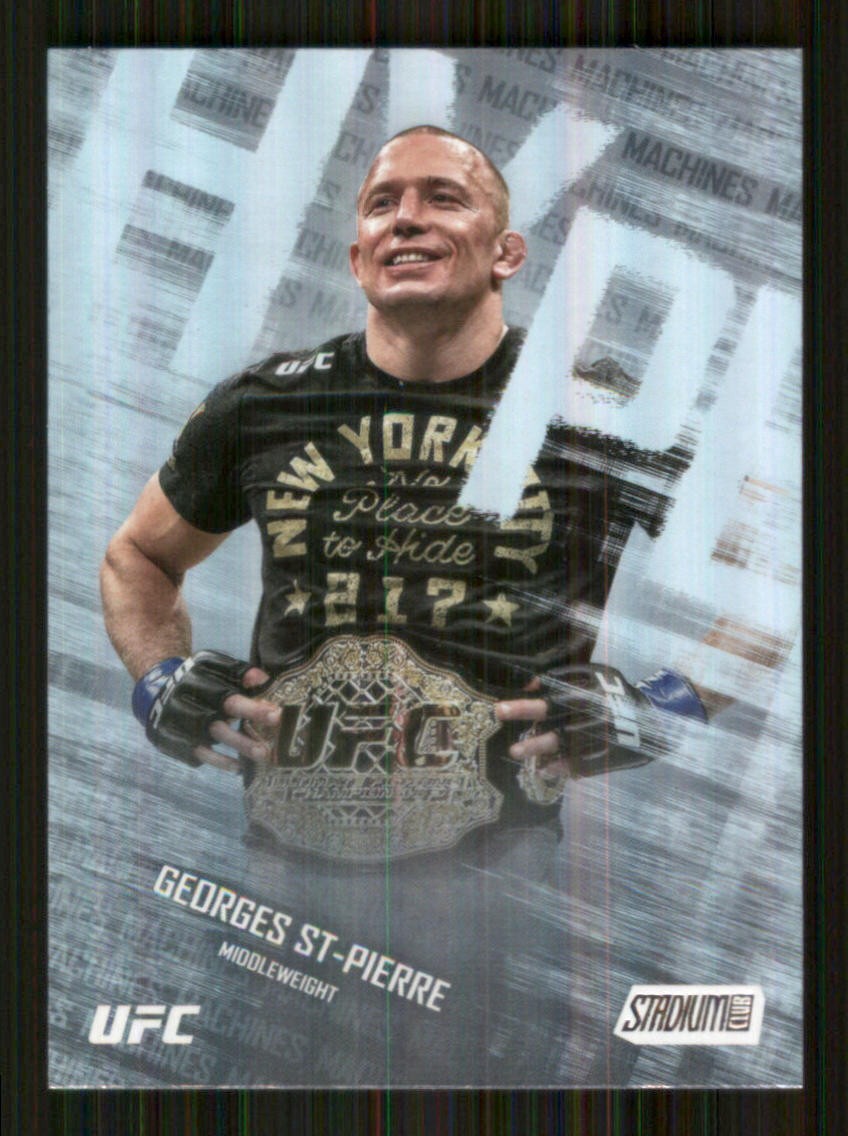 2025 Stadium Club UFC Hype Machines #HM-12 Georges St-Pierre 10614