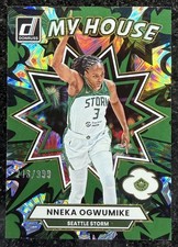 2025 Donruss WNBA #7 Nneka Ogwumike My House Green Fireworks #/399