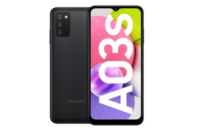 Samsung Galaxy A03s 32GB Handy, schwarz Dual SIM #3 ''teildefekt'' Sprung