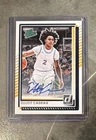 Donruss Elliot Cadeau Rated Prospect #48 2025-26 NCAA Auto Panini Auth