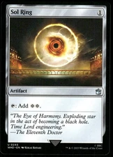 1x Sol Ring - Universes Beyond: Doctor Who - NM - MTG