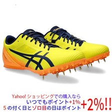 Asics HEATSPRINT Track Spikes Bright Yellow/Blue 26cm New