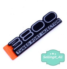 92-93 Pontiac Trans Sport 388 Tuned Port Injection Fender Emblem Nameplate Badge