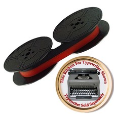 New Black Red Ink Ribbon for a 1950s Royal Senior Companion Typewriter