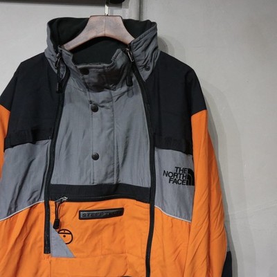 The North Face Steep Tech Jacket Vintage 90s Orange XL Ski Snowboard