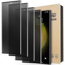 2/4 Pack Privacy For Samsung Galaxy S23 Ultra Screen Protector Tempered Glass